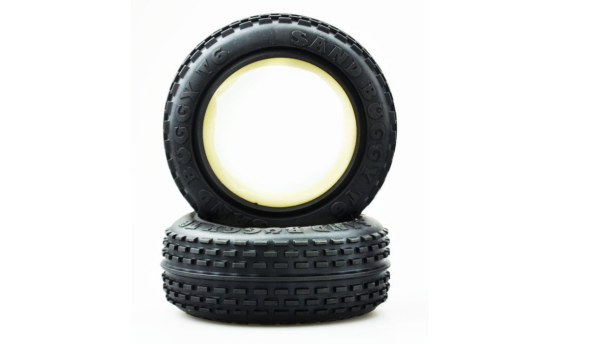 2PCS Front tire & Insert for Buggy Hammerhead 1/6