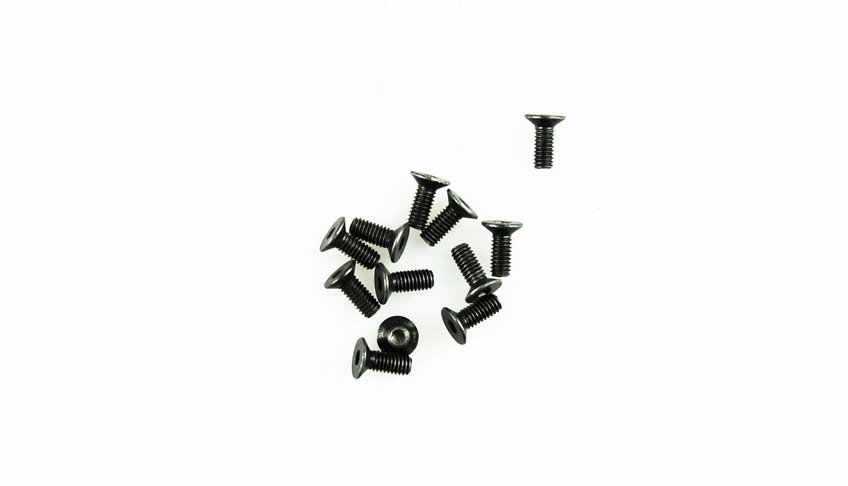 M4x10mm Countersunk Screws Hex Socket for Buggy Hammerhead 1/6