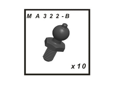 4.8mm Ball Head Screw for AM10SC 1/10