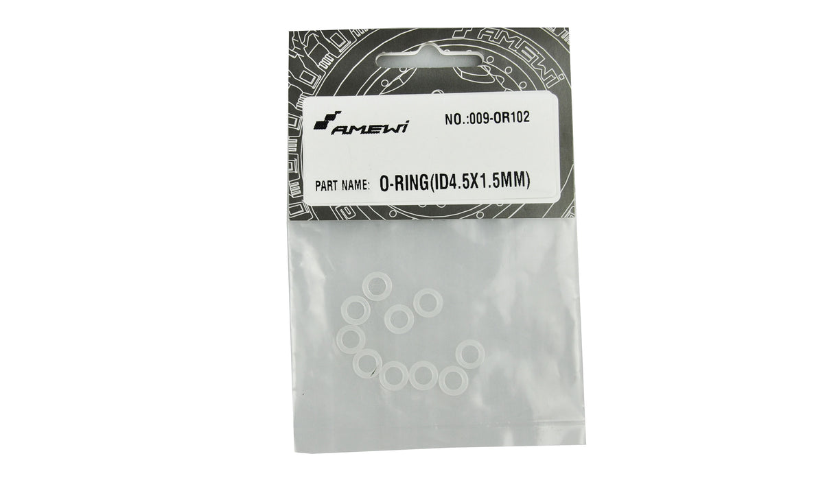 10PCS 4.5x1.5mm O-ring for EVO-X 6000 1/10