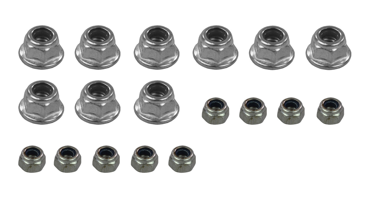 M3 & M4 Lock Nut Set for Crusher 1/10