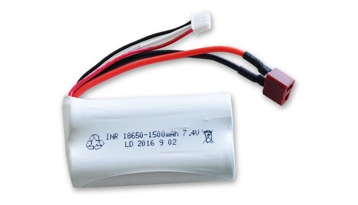 7.4V Li-Ion 1500mAh for Dirt Climbing SUV, Pick-Up 1/10