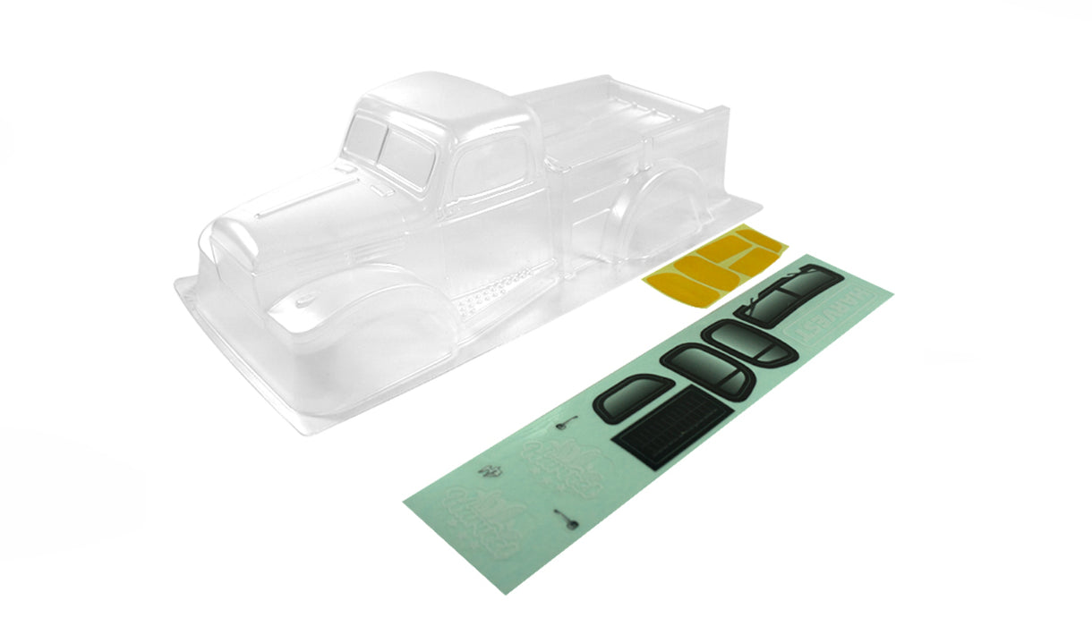 Body Shell Harvest Lexan for AMXRock AM18 1/18 (Gray, Blue)