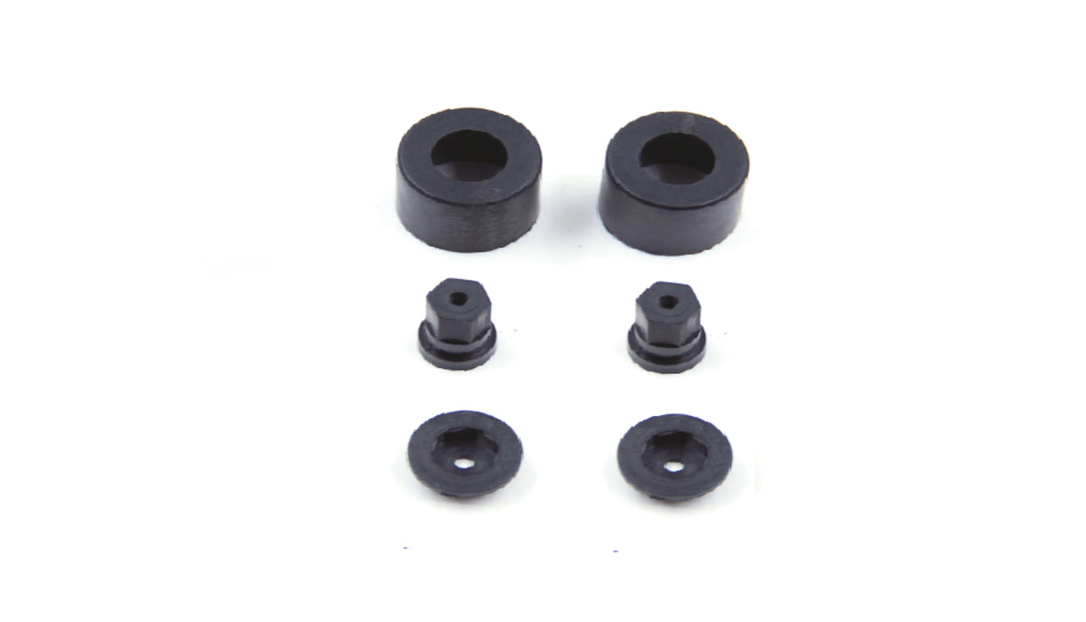 Rear Axle Sleeves for Dirt Climbing SUV, Pick-Up 1/10