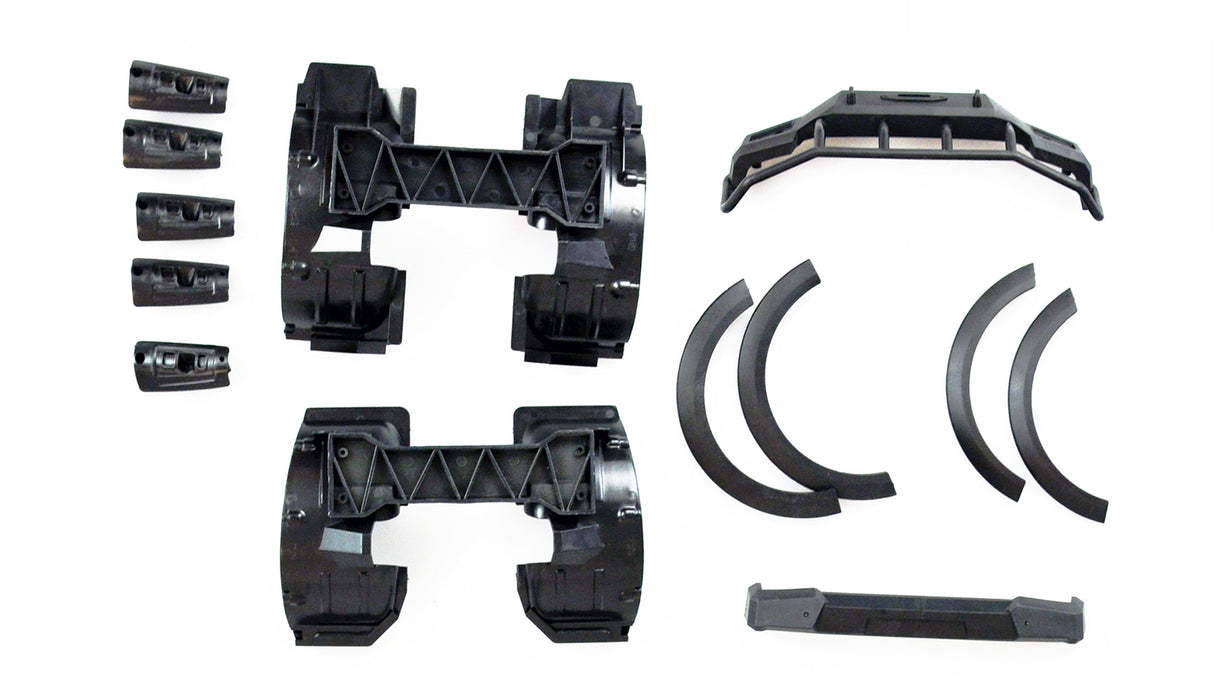 Attachments & Bumber Set for Dirt Climbing SUV, Pick-Up 1/10