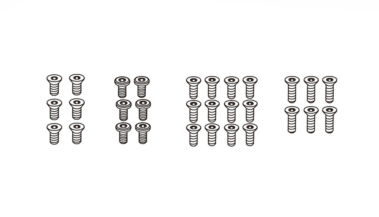 Screw Set A for AMX Racing HC7 1/7 Etc...