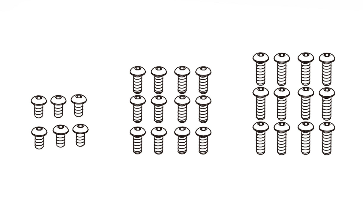 Screw Set D for AMX Racing HC7 1/7 Etc...