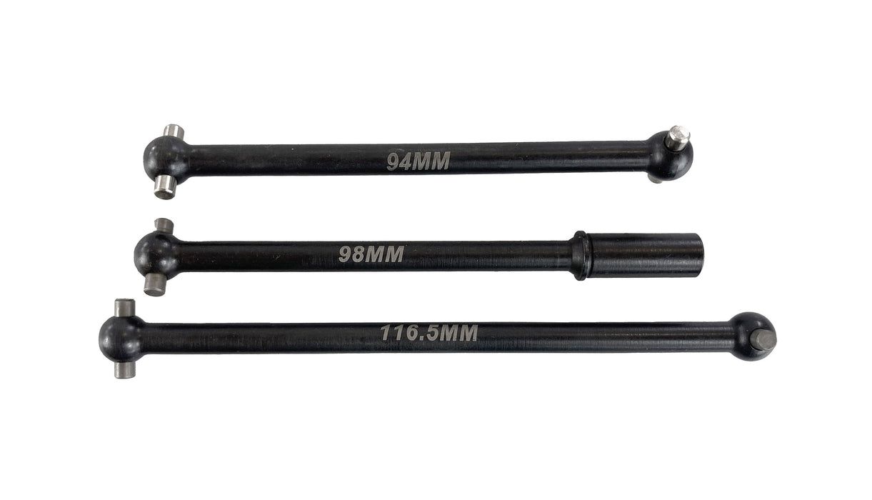 Central Drive Shafts for AMX Racing Mammoth Extreme 1/7