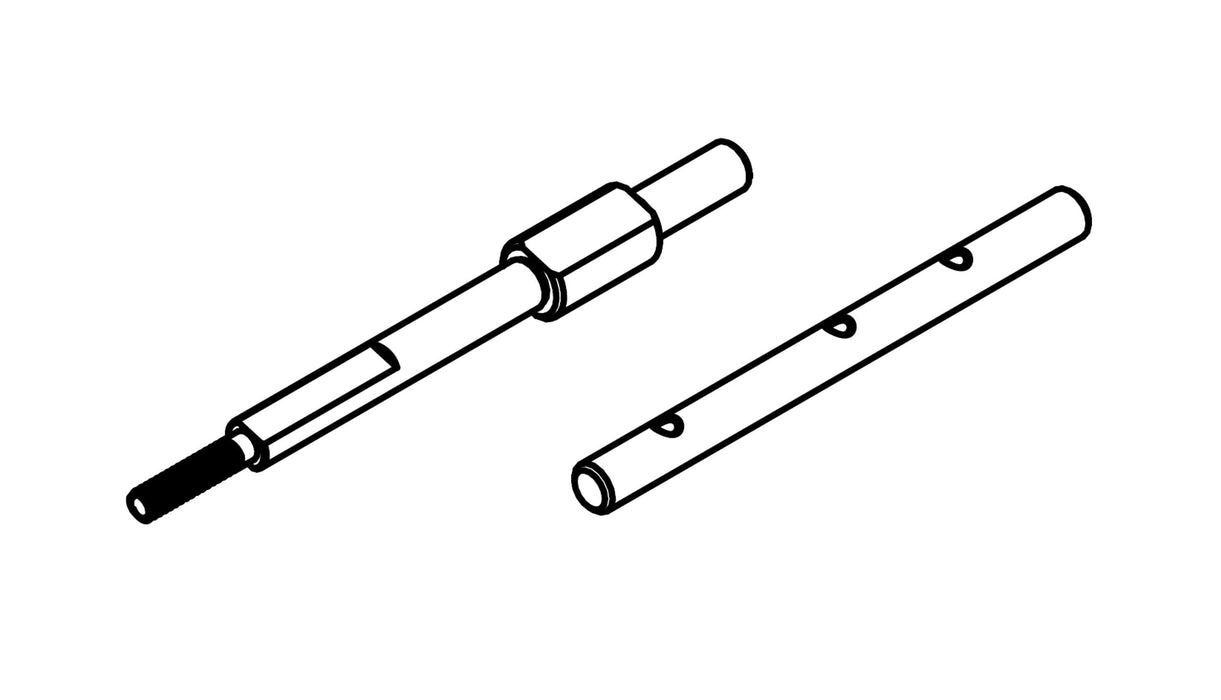 Gear Shafts for AMX Rock RCX8P, PS, PT 1/8 Etc...