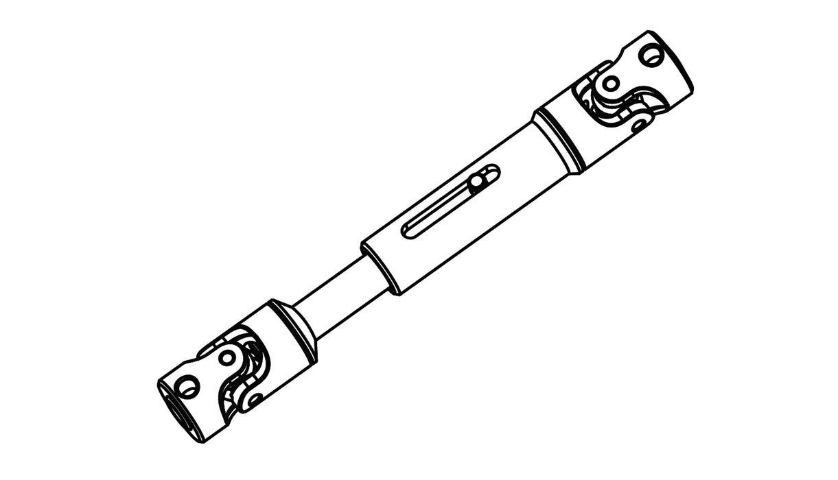 Central Shaft for AMX Rock RCX10P 1/10 Etc... (Aluminium)