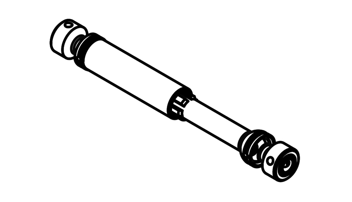 Drive Shaft for AMX Rock RCX10P 1/10 Etc... (Staal)