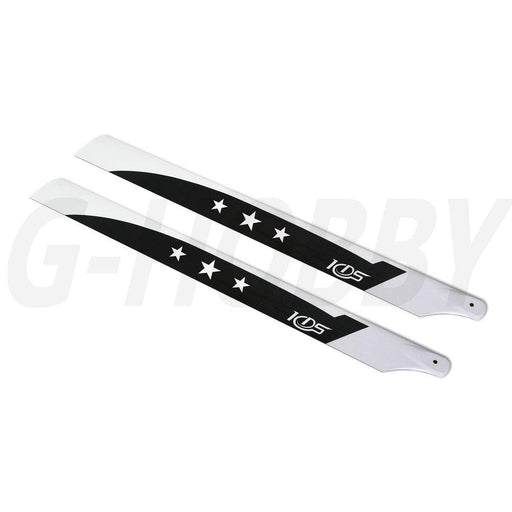 1~2Pair 600/700mm Main Blade Propeller (4mm Koolstofvezel) Onderdeel KDS 