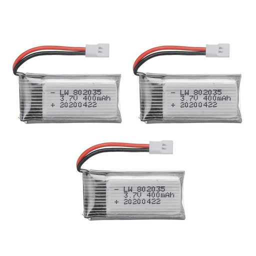 1-5PCS OEM 3.7V 400mAh Lipo Accu w/ Charger - upgraderc