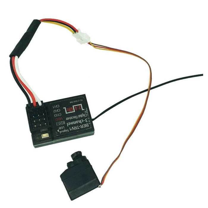 1.7 & 2.2G Servo Step-down Adapter Wiring for Orlandoo Hunter 1/32 1/35 - upgraderc