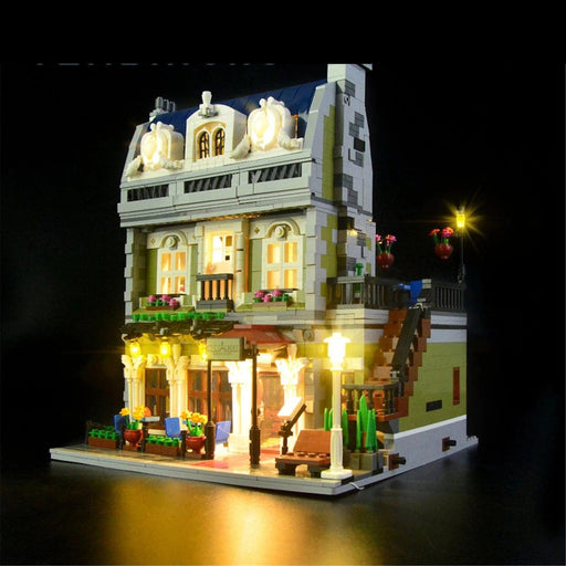 10243 Parisian Restaurant Building Blocks LED Light Kit - upgraderc