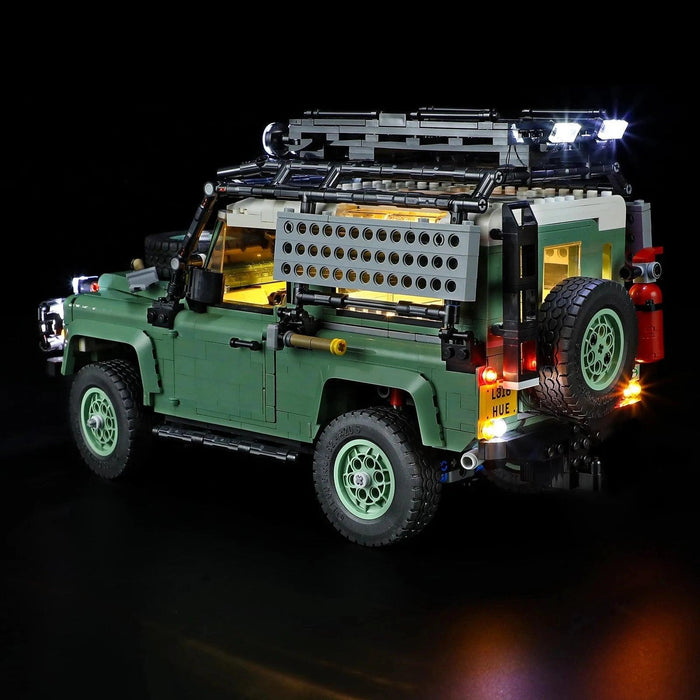 10317 Classic Defender 90 Building Blocks Light Kit - upgraderc