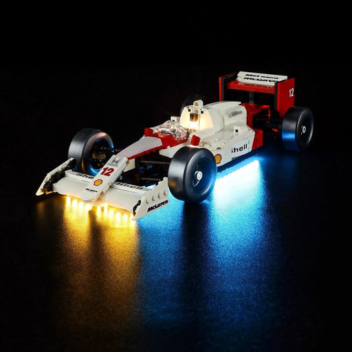 10330 McLaren MP4/4 & Ayrton Senna Building Blocks LED Light Kit - upgraderc