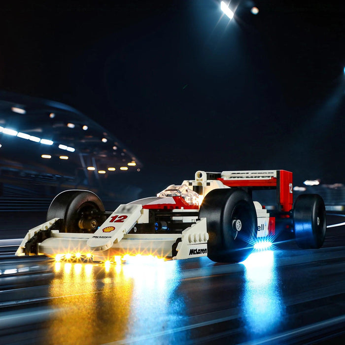 10330 McLaren MP4/4 & Ayrton Senna Building Blocks LED Light Kit - upgraderc