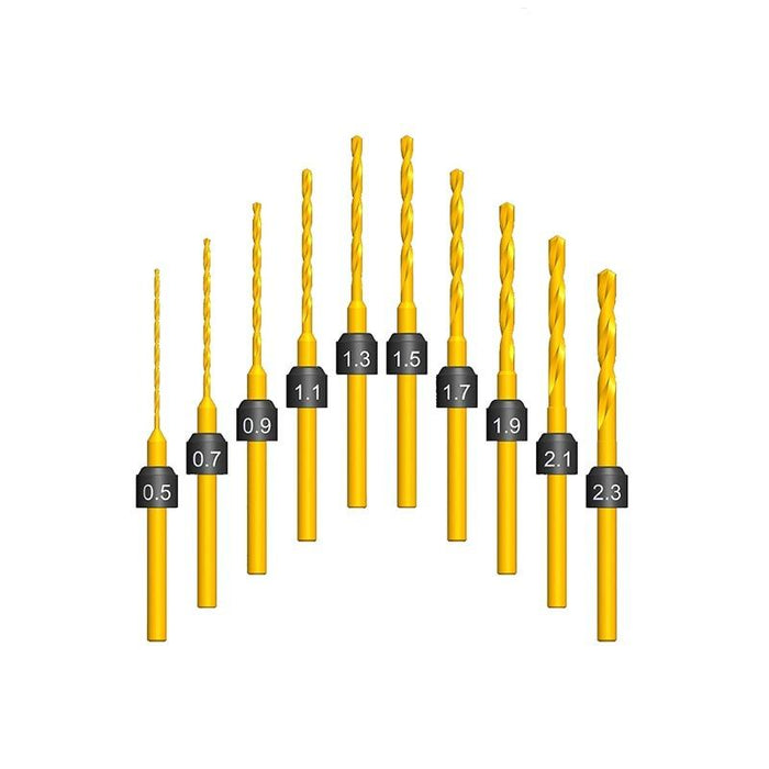 10PCS Drill Bits Sets for Arrowmax SDS Mini Drill - upgraderc