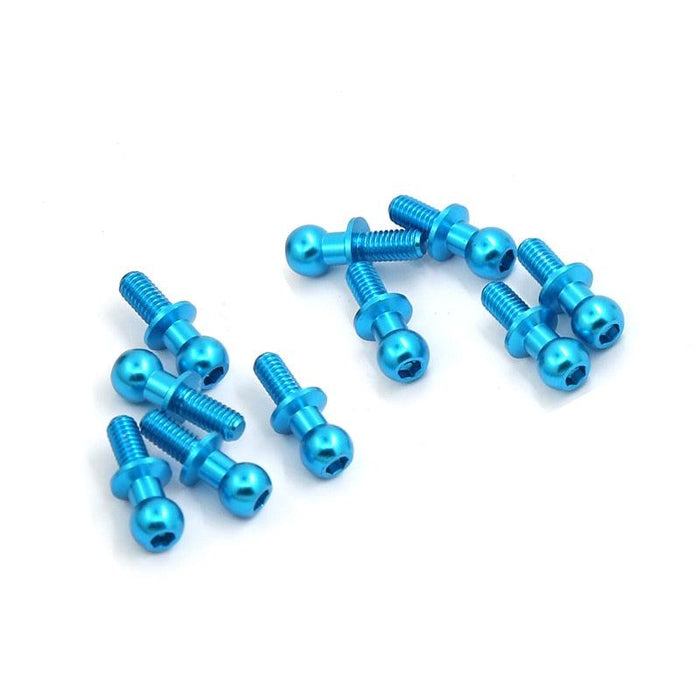 10PCS M3 Hex Ball Head Screws for 1/10 Auto (Metaal) Schroef upgraderc 