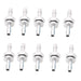 10PCS M6 Watercooling Nozzle (20/32mm, Aluminium) Onderdeel upgraderc long silver 32mm 