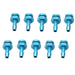 10PCS M6 Watercooling Nozzle (20/32mm, Aluminium) Onderdeel upgraderc short blue 20mm 