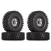 1/10 beadlock Crawler Wheels (Metaal) 1.9" - upgraderc