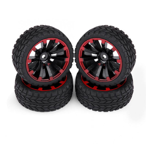 1/10 Rally multi spoke wheels (Plastic) - upgraderc
