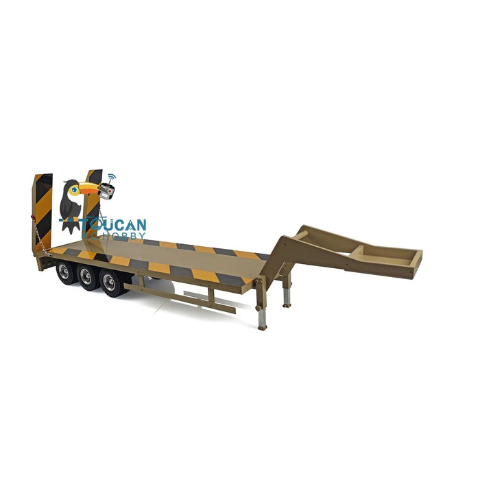 1/14 3-Axle Semi Trailer (Alumnium) - upgraderc