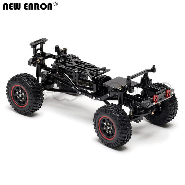 1/24 Axial SCX24 Complete Chassis Set (Aluminium) - upgraderc