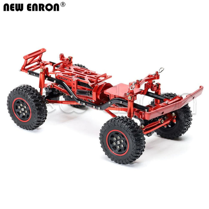 1/24 Axial SCX24 Complete Chassis Set (Aluminium) - upgraderc