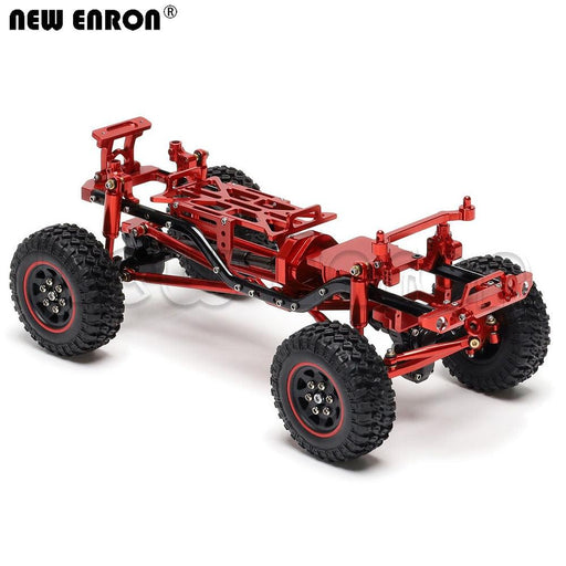 1/24 Axial SCX24 Complete Chassis Set (Aluminium) - upgraderc