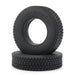 1/2/4PCS 83.5x22mm 1/14 Front/Rear Truck Tires (Rubber) - upgraderc