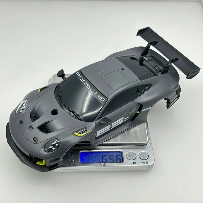 1/28 Porsche Body Shell 102mm Wheelbase (ABS) - upgraderc