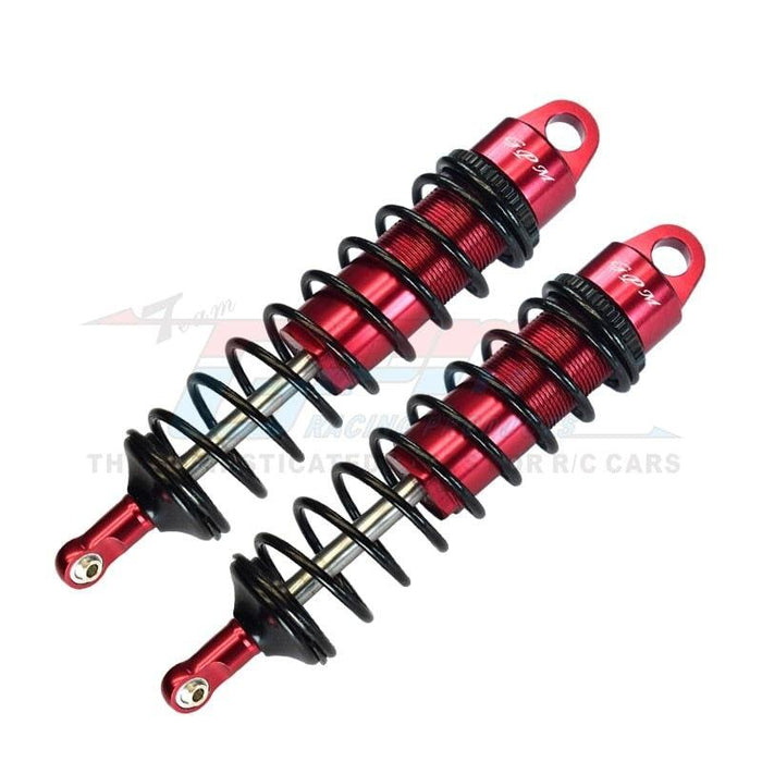 128mm Front 143mm Rear Shocks for Traxxas Sledge 1/8 (Metaal) Onderdeel GPM Front Red 