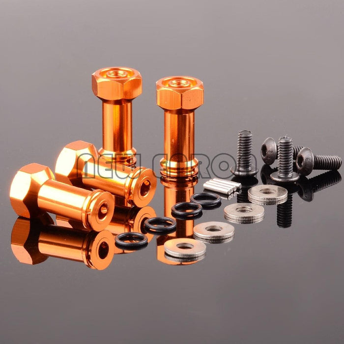 12mm (29mm) Extended Hex Adapter for WLtoys 1/18 (Aluminium) Hex Adapter New Enron ORANGE 