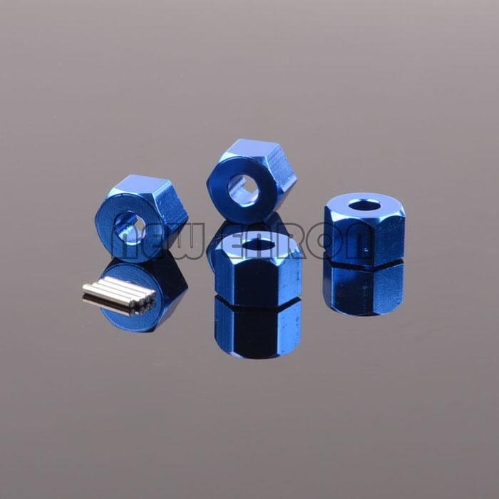 12mm Extended (9mm) Wheel Hex Adapter for HPI WR8 1/10 (Aluminium) Hex Adapter New Enron Navy 