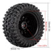 1/7 Beadlock TRAXXAS UDR Wheels (Plastic) 2.8" - upgraderc