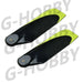 1Pair 710mm Main 116mm Tail Propeller (Koolstofvezel) Onderdeel G-HOBBY 116mm-A 