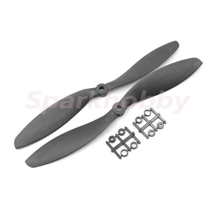 1Pair 8045~1245 CW/CCW 2-Blade Propeller w/ Paddle Ring Onderdeel Gemfan 