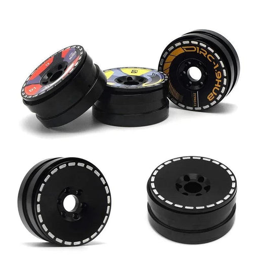1PC 1.9" 56x26.5mm 1/10 Crawler Wheel Rim & Stickers (Aluminum) - upgraderc