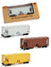 1PC HO Scale Covered Hopper Car 1/87 (Plastic, Metaal) C8760 - upgraderc