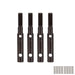 1Set Steel Front/Rear CVD, Drive Shafts & Gear for Axial SCX10 III 1/10 (Staal) Onderdeel New Enron 