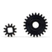 1Set Steel Front/Rear CVD, Drive Shafts & Gear for Axial SCX10 III 1/10 (Staal) Onderdeel New Enron 