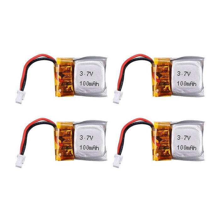 2-10PCS OEM 3.7V 100mAh Lipo Accu - upgraderc