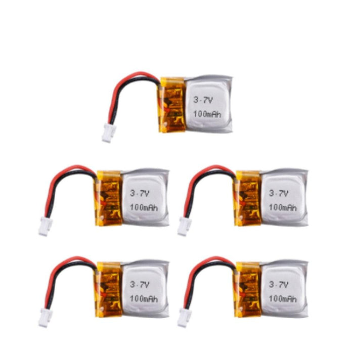 2-10PCS OEM 3.7V 100mAh Lipo Accu - upgraderc