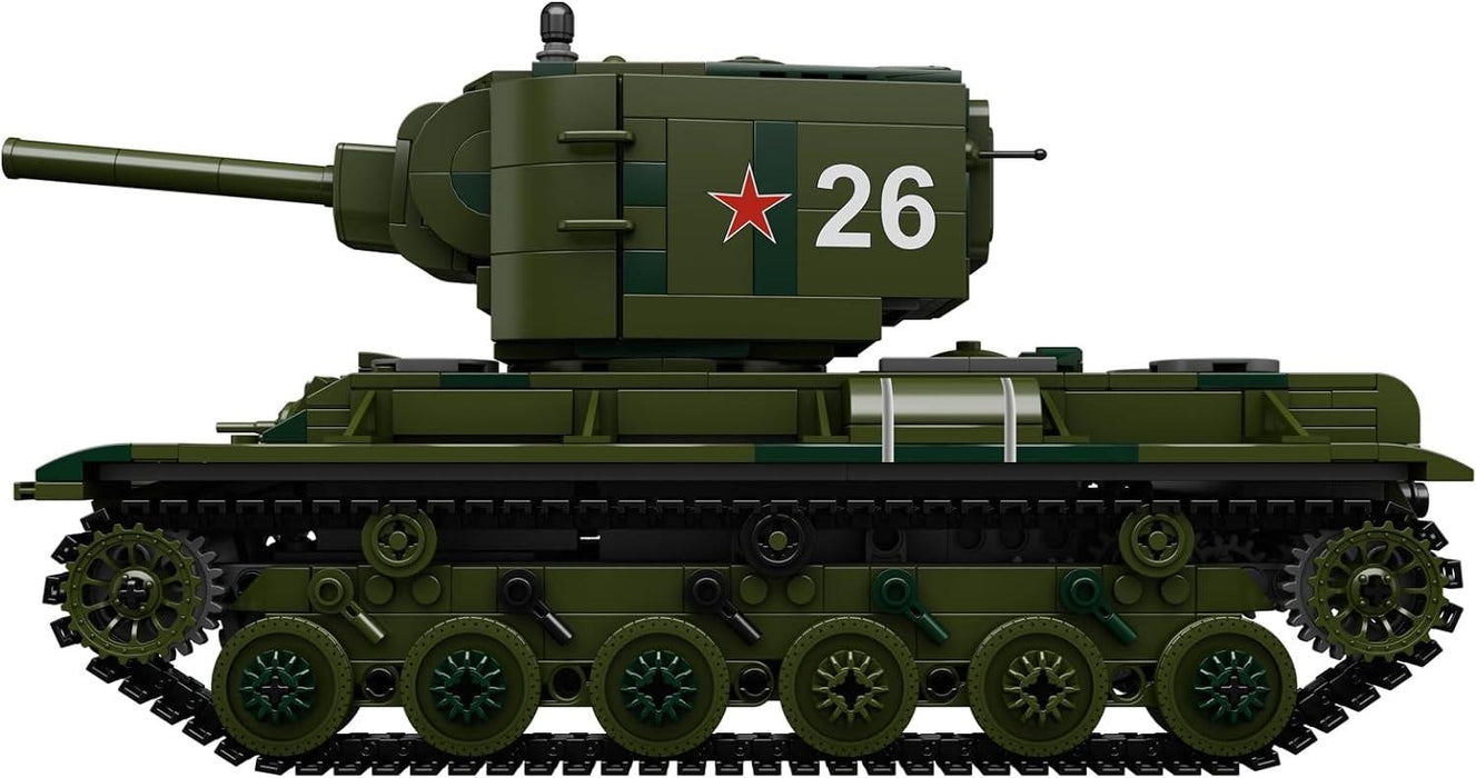 20026 KV-2 Tank Building Blocks (900+ stukken) - upgraderc