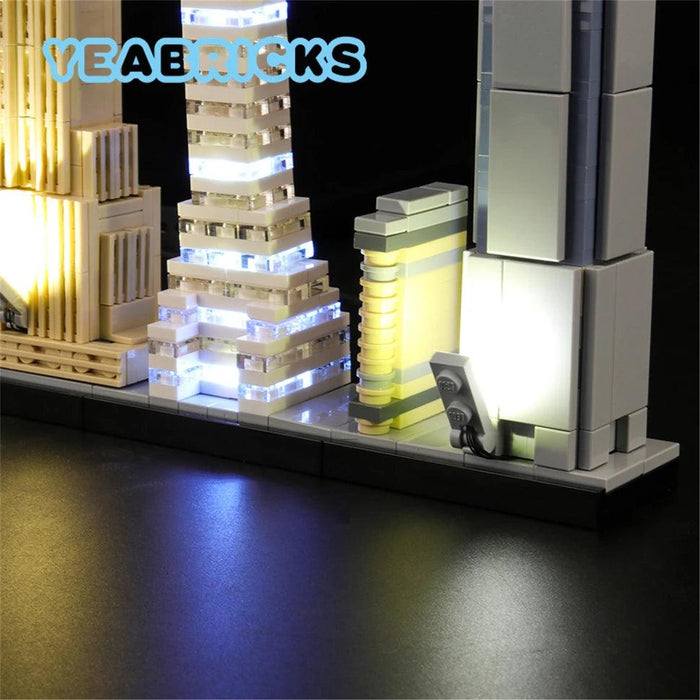 21028 New York City Building Blocks LED Light Kit - upgraderc