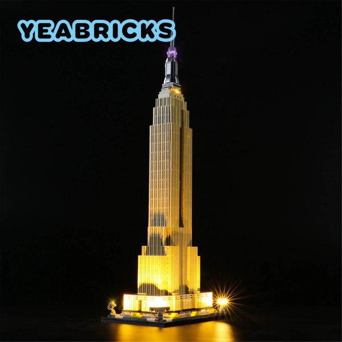 21046 Empire State Building Blocks LED Light Kit - upgraderc