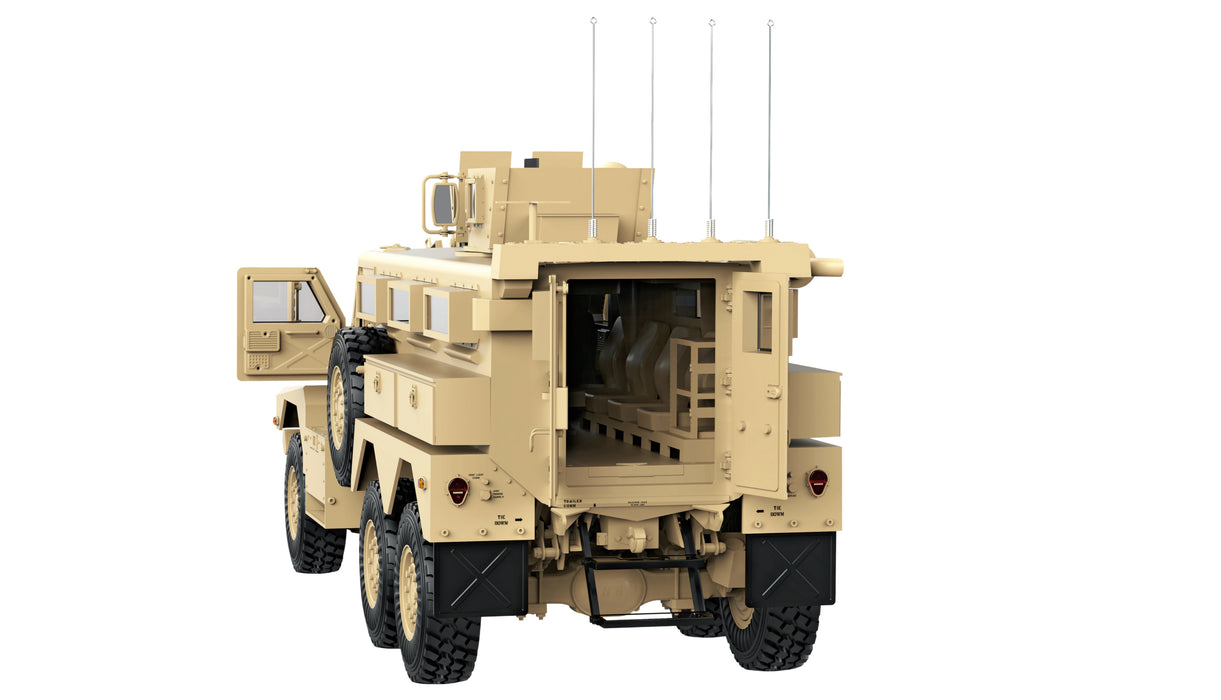 US Military Vehicle MRAP 6x6 1/12 RTR